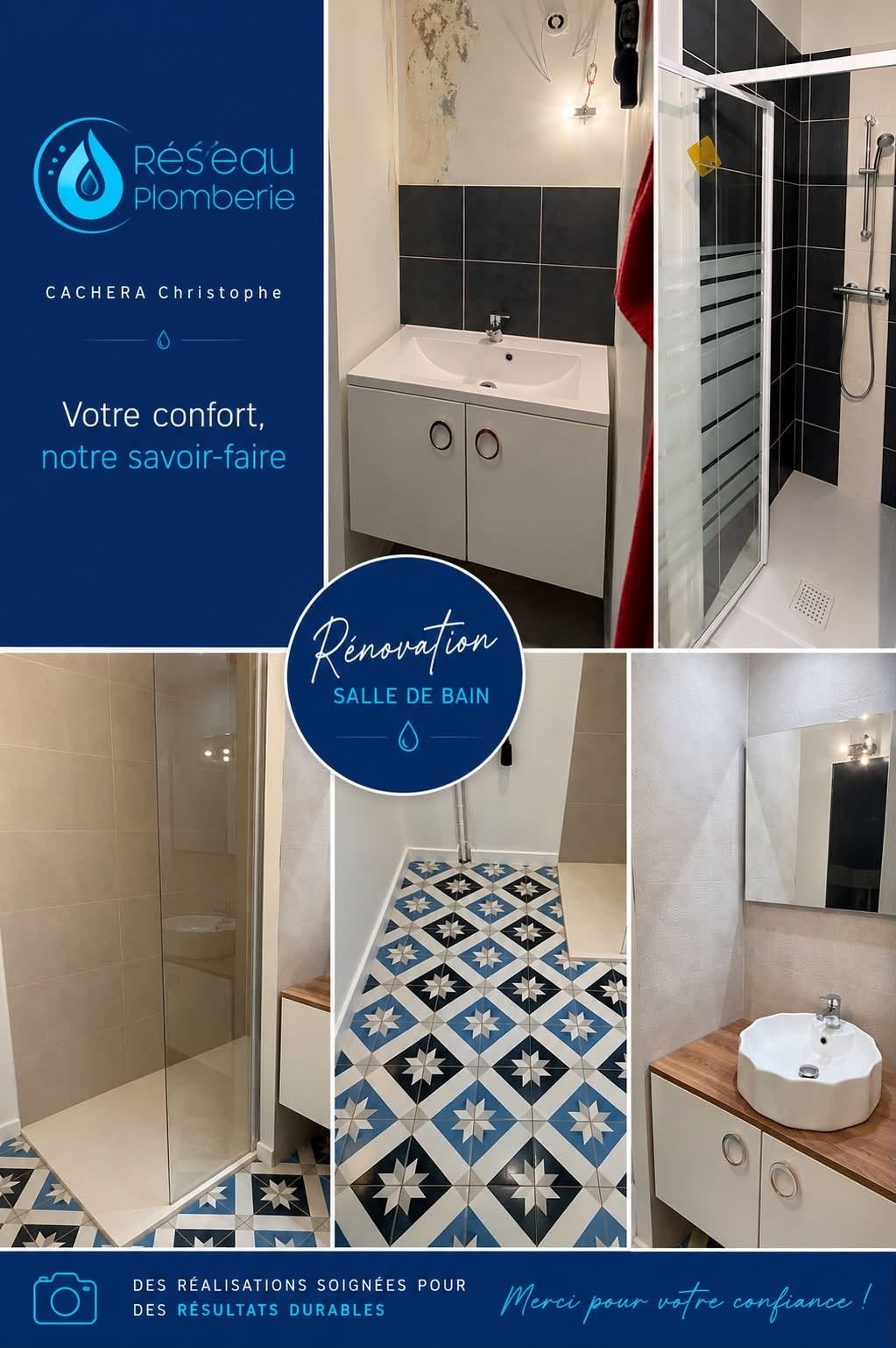 Création de salle de bain